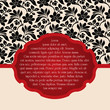 Elegant Invitation to the wedding or announcements