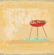grunge Barbecue Party Invitation