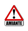 Attention danger amiante Attention danger amiante