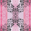 ornemental rose rayé