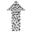 Arrow of aircraft