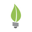Logo green lamp concept # Vector