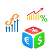 Forex trading logo concepts