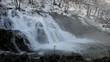 Waterfall in Winter Waterfall in Winter