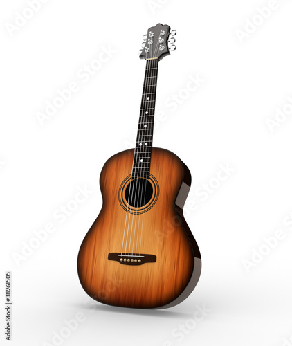 Illustration: Acoustic guitar Acoustic guitar