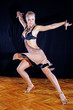 woman dancer in ballroom woman dancer in ballroom