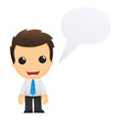 funny cartoon office worker
