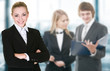 Photo: Business woman in an office environment Business woman in an office environment