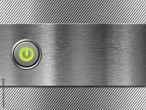 Photo: power button on power button on