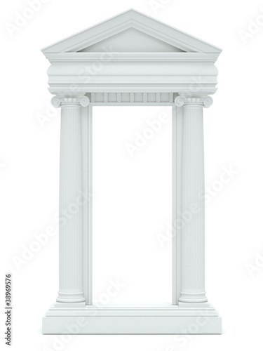Illustration: marble columns marble columns