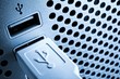 Usb connection port.
