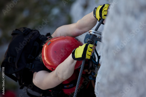 Photo: Climbing via ferrata Climbing via ferrata