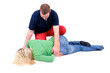 Foto: Stabile Seitenlage - Ersthelfer Stabile Seitenlage - Ersthelfer