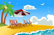 Beach chairs