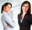 Couple of businesswomen