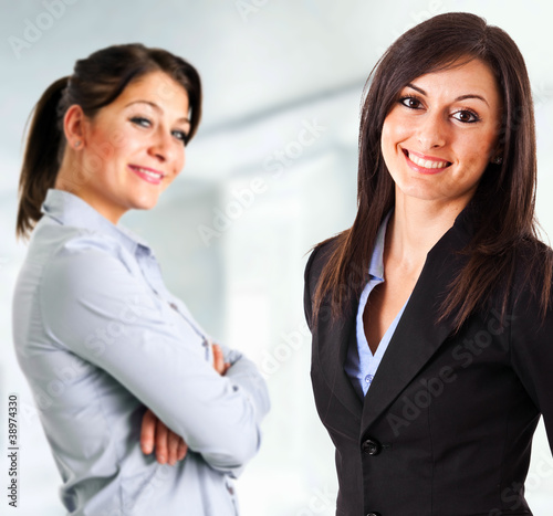 Photo: Couple of businesswomen Couple of businesswomen