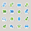Paper Cut - Real estate icons