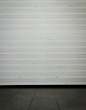 Grunge garage door with copy space
