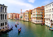 Famous view of the Grand Canal, Venice Famous view of the Grand Canal, Venice