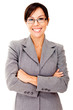 Friendly business woman