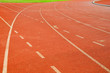 Curve of running racetrack