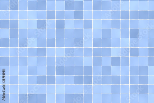 Illustration: Blaue Fliesen Blaue Fliesen
