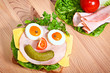 Brot mit Gesicht