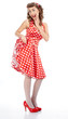 Pin-up girl. American style