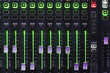 Sound Mixer System with Light
