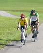 Training auf dem Fahrrad