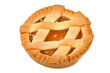 Jam pastry, italian homemade on the white Jam pastry, italian homemade on the white