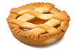 Jam pastry, italian homemade on the white Jam pastry, italian homemade on the white