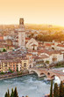 Verona from high - Ponte Pietra - Italy