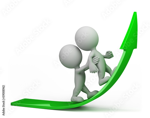Illustration: 3d person - promotion 3d person - promotion