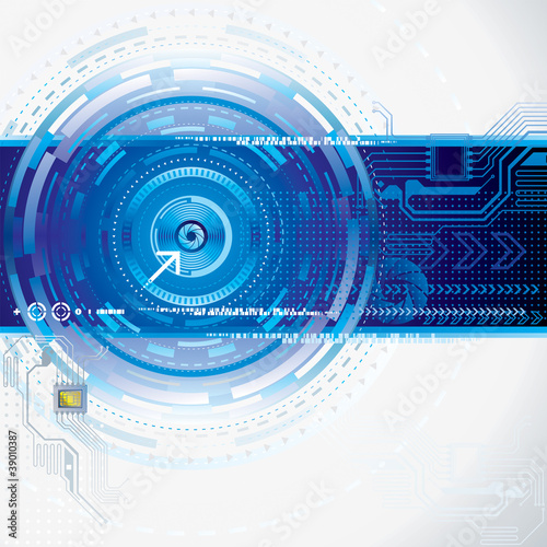 Vector: Abstract technology background. Abstract technology background.