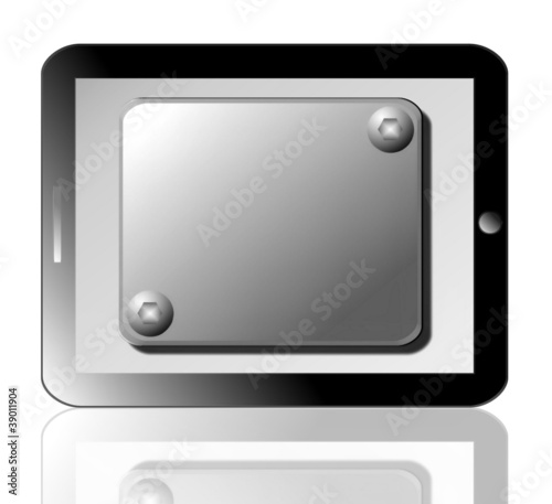 Illustration: tablet pc tablet pc