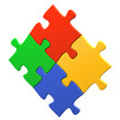 Illustration: Jigsaw puzzle Jigsaw puzzle