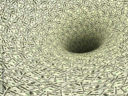 Illustration: Money vortex Money vortex