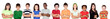 Children«s group with crossed arms