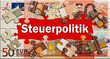 Steuerpolitik - Puzzle - Geldschein