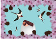 Vector: primavera primavera
