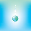 Globe drop Globe drop