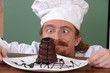 Photo: Funny young chef Funny young chef