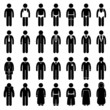 Vector: Man Wear Clothing Fashion Style Design Man Wear Clothing Fashion Style Design