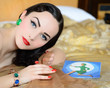 Beautiful pin up model