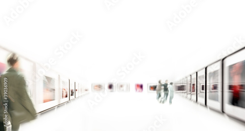 Photo: people at an art expedition people at an art expedition