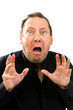 Shocked Fearful Man