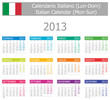 2013_Type-1_Italian_Calendar_Mon-Sun