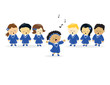 Choir singing
