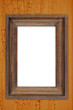 Vintage wooden frame